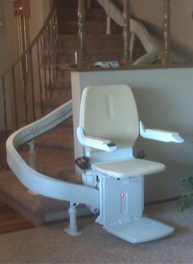  West Virginia  Charleston metro area  WV  Charleston  WV Curve STAIR LIFT Electric Stairlift Chair Curve round 